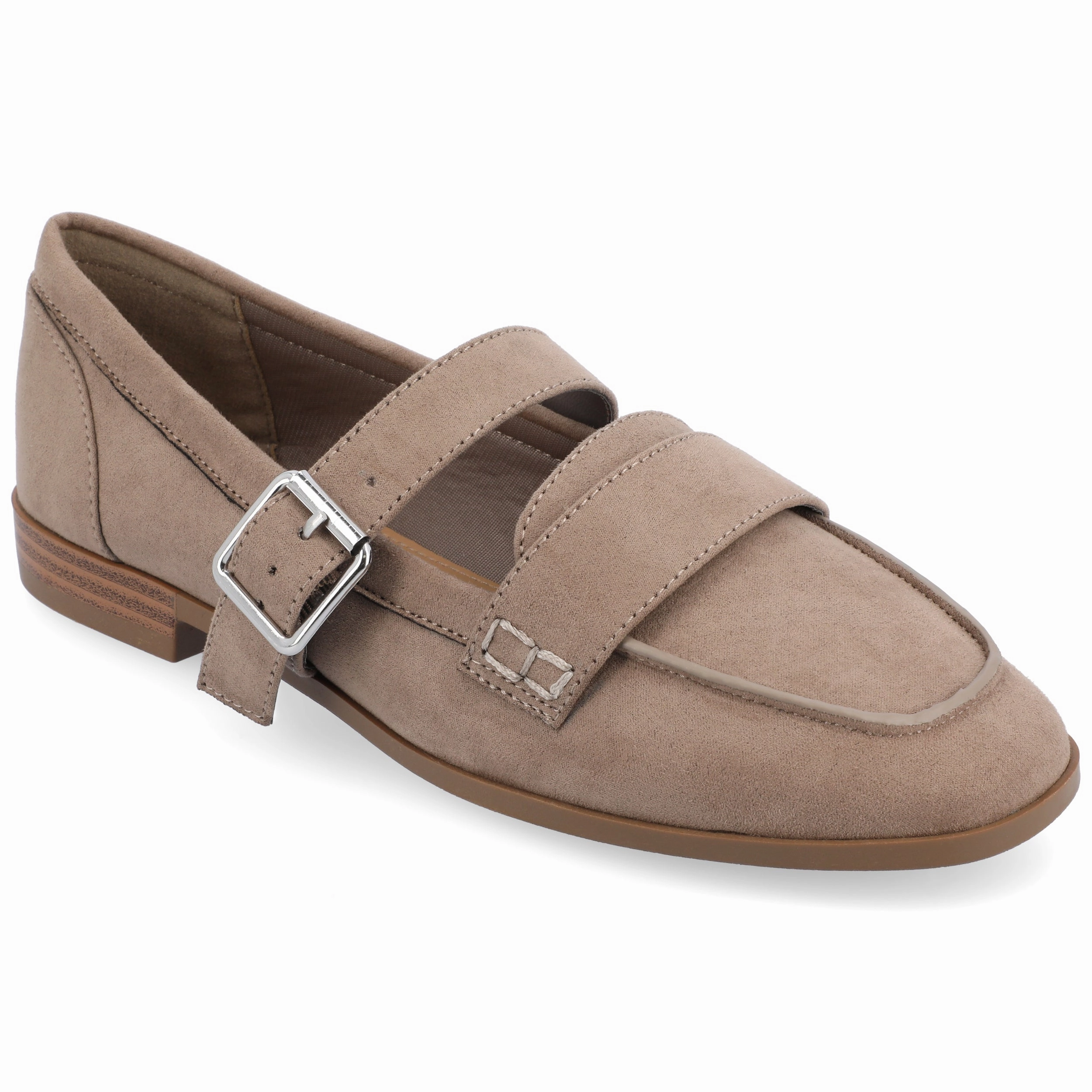 Sun Safe Journee Collection Women's Tru Comfort Foam Caspian Flats