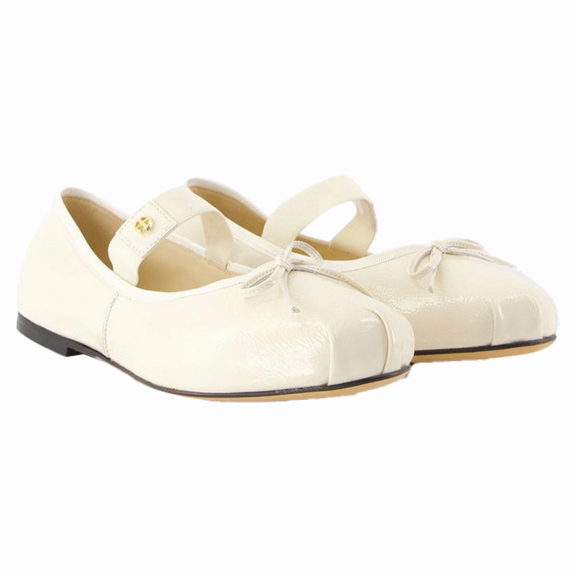 Ballerinas Jolie - ANINE BING - Leather - White Light Comfort