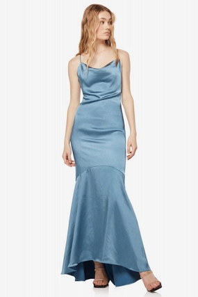 Bright Appeal Formal Setting Elliatt Aisle Dress - Cadet Blue
