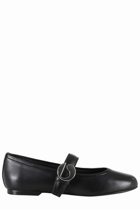 Ballerina Flats With Round Toe Love Glow Romance Walk