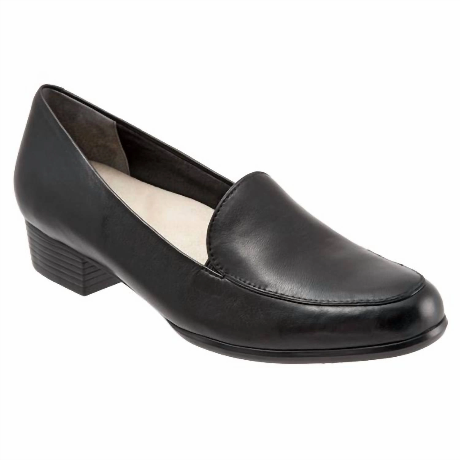 Women's Monarch Loafers In Black Run Step