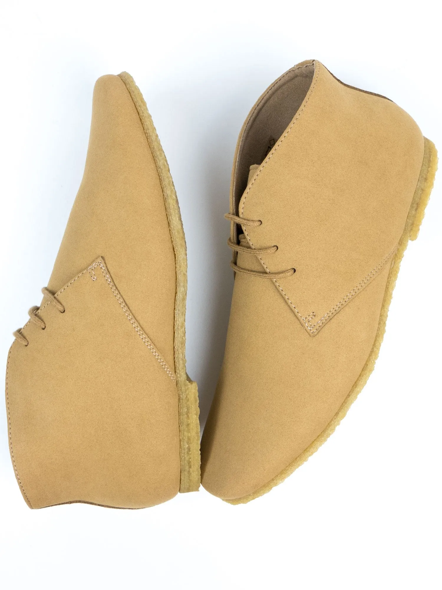 Dual Density Outsole Crepe Sole Desert Boots