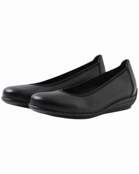 Wind Guard Women's Duncan F2F Flats In Black