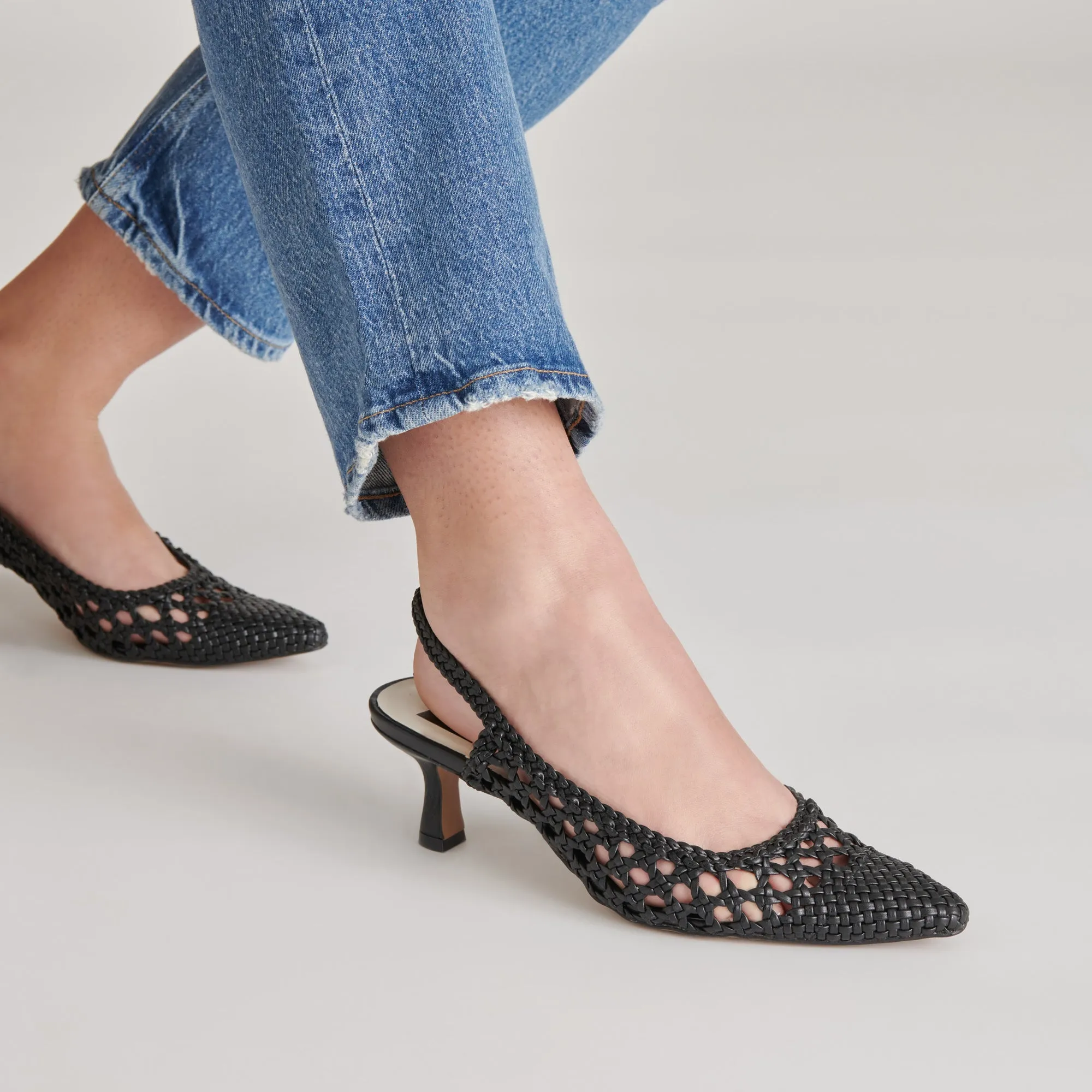 OLYMPA HEELS BLACK STELLA Work Footwear