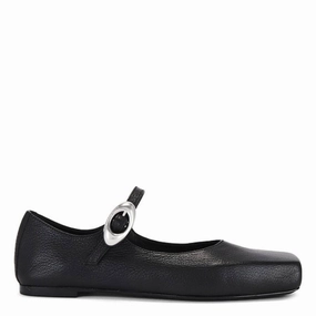 Peak Path Comfortable Design Shoes T by Alexander Wang Billie Mary Jane Leather Flats