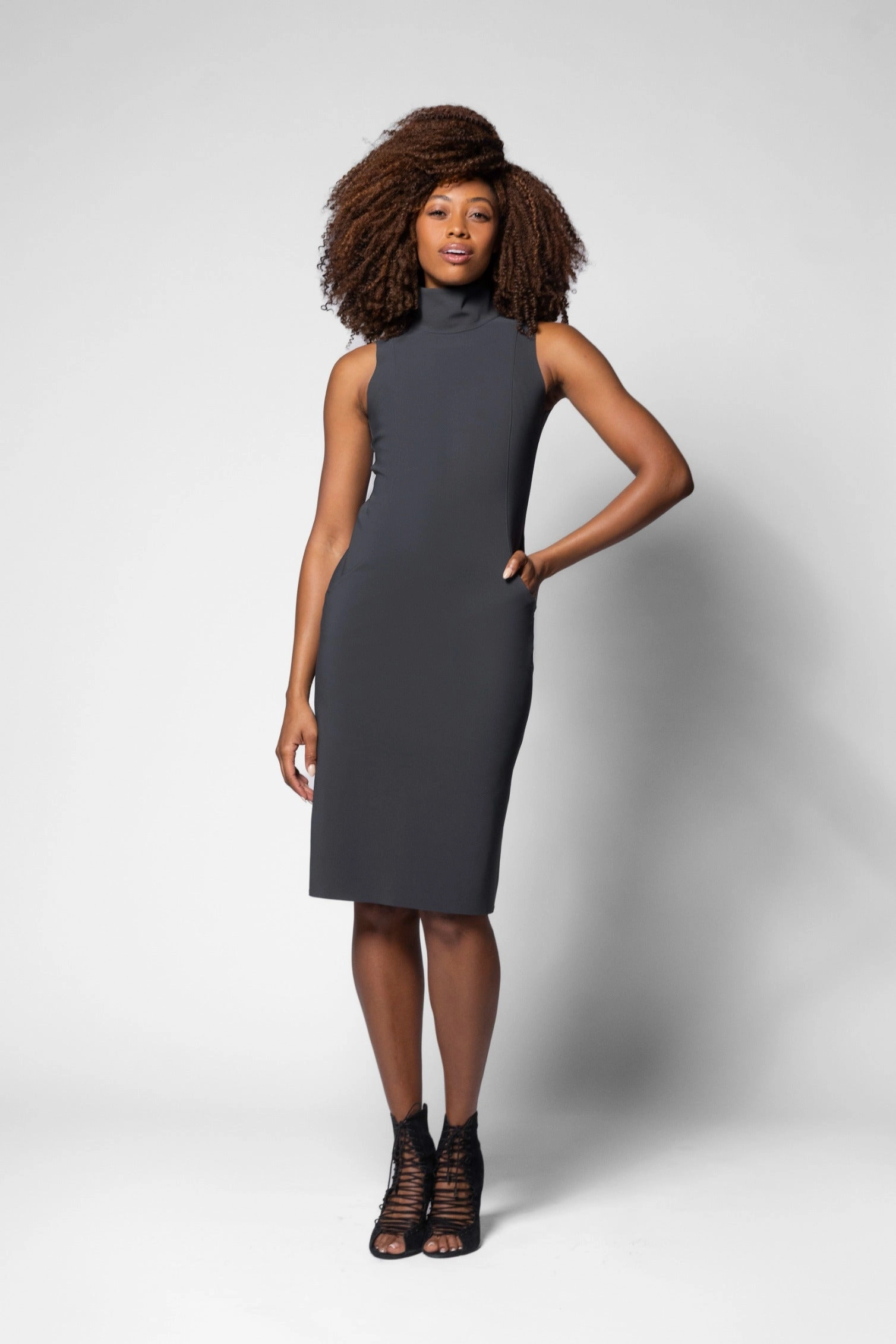 Velvet-Edge Tabitha 2 Dress - Cargo