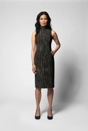 Soft and Chic Flattering Comfort Wear Tabitha 2 Dress - Nemi Print