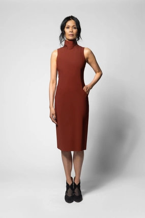 Tabitha 2 Dress - Umber New Spirit Stretchable