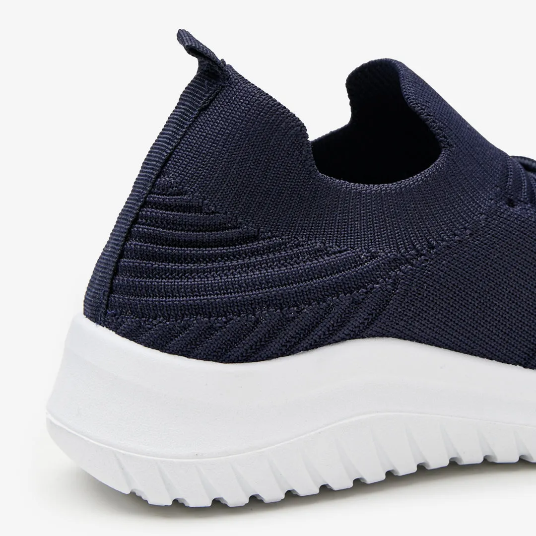 Tamarindo Wide Fit Women's Textile Lace Up Flat Shoe Comfort Panel Comfort Fit Upper