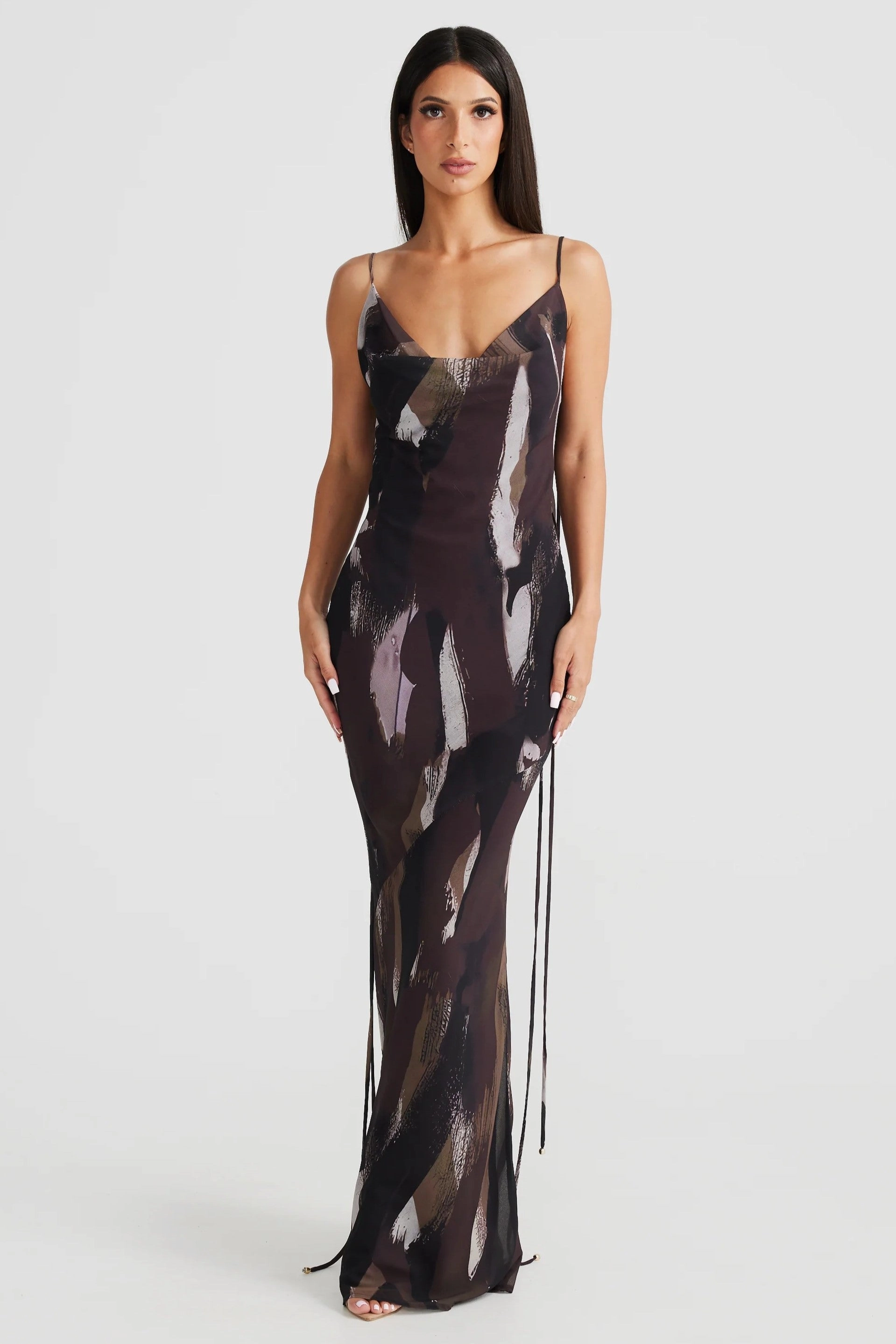 Amali Dress - Unbound Print Vibrant fit Chic boho dress