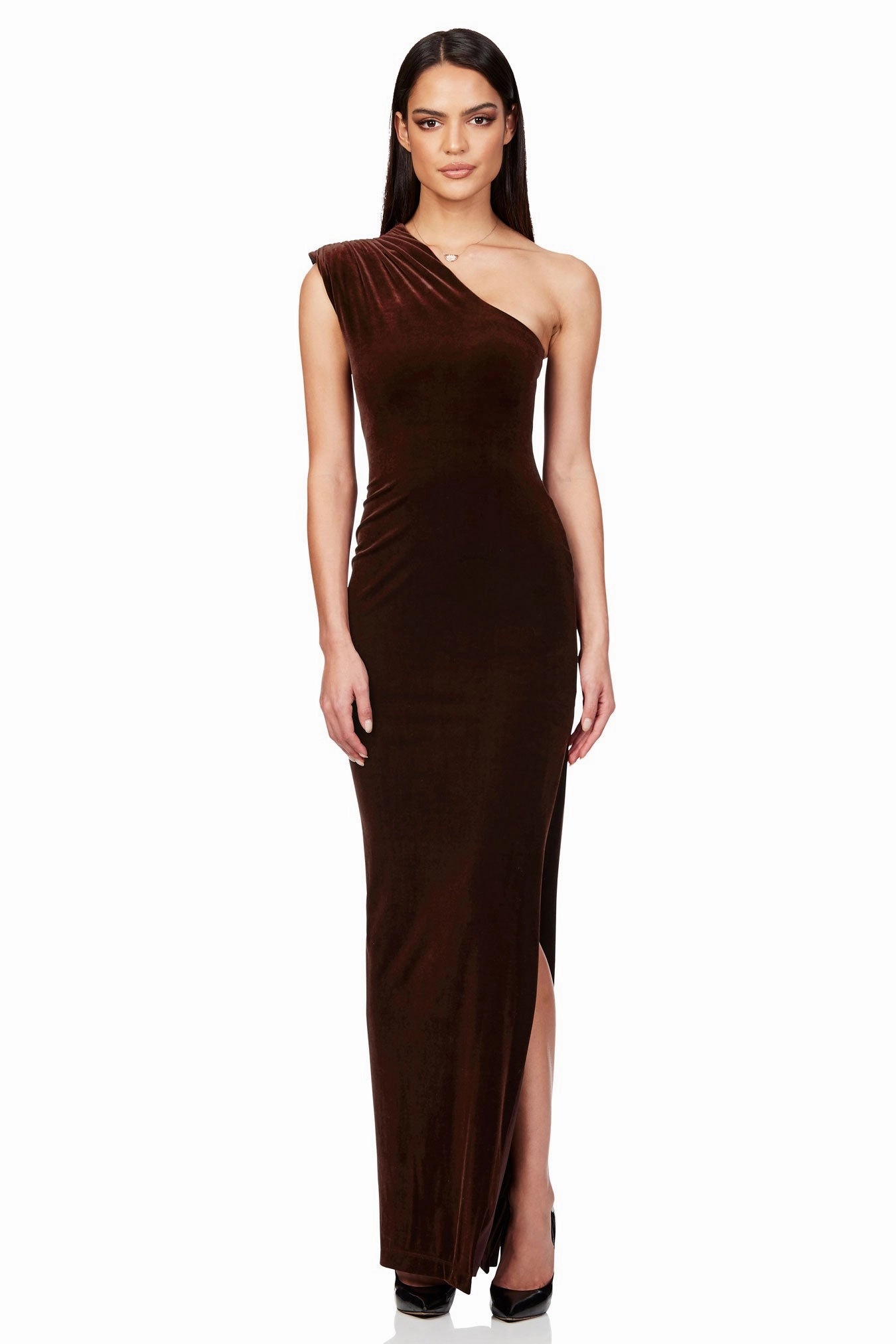 Nookie Rumi Gown - Chocolate Calm Aesthetic
