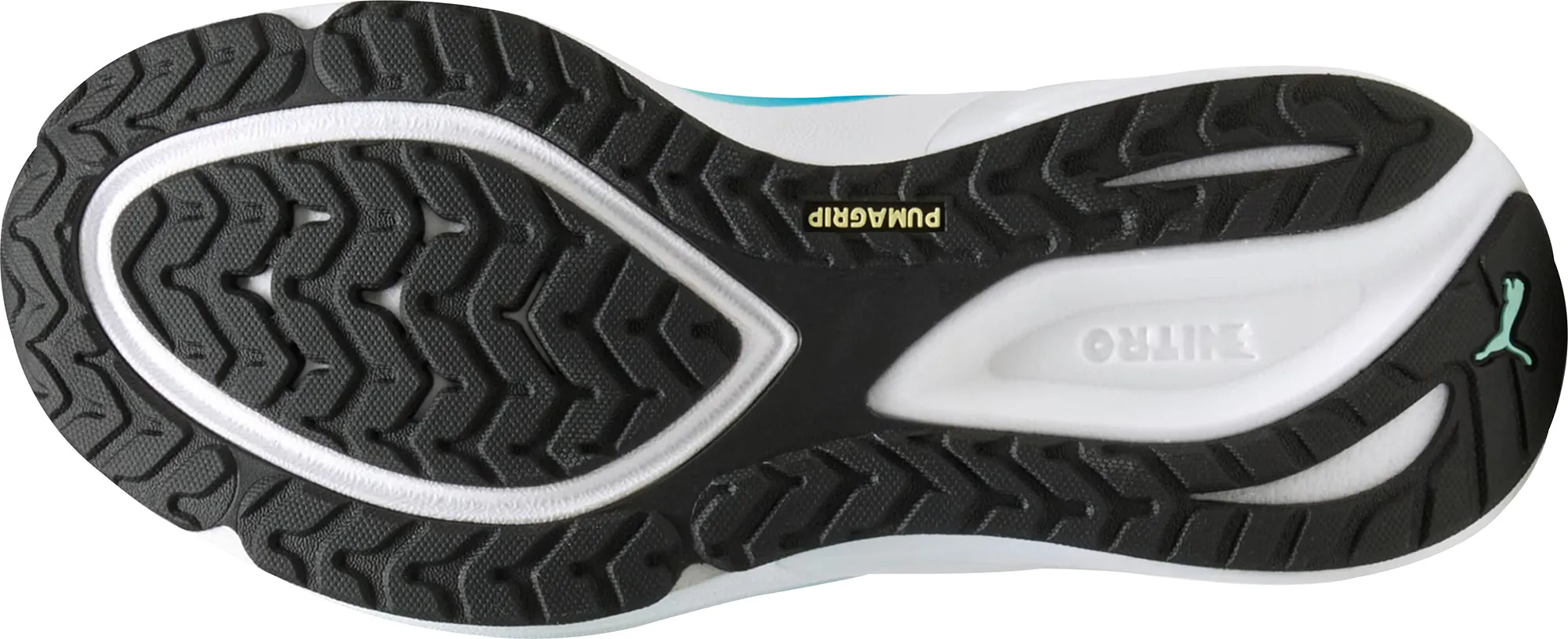 Puma Electrify Nitro 4 Junior Running Shoes - White PU - midsole