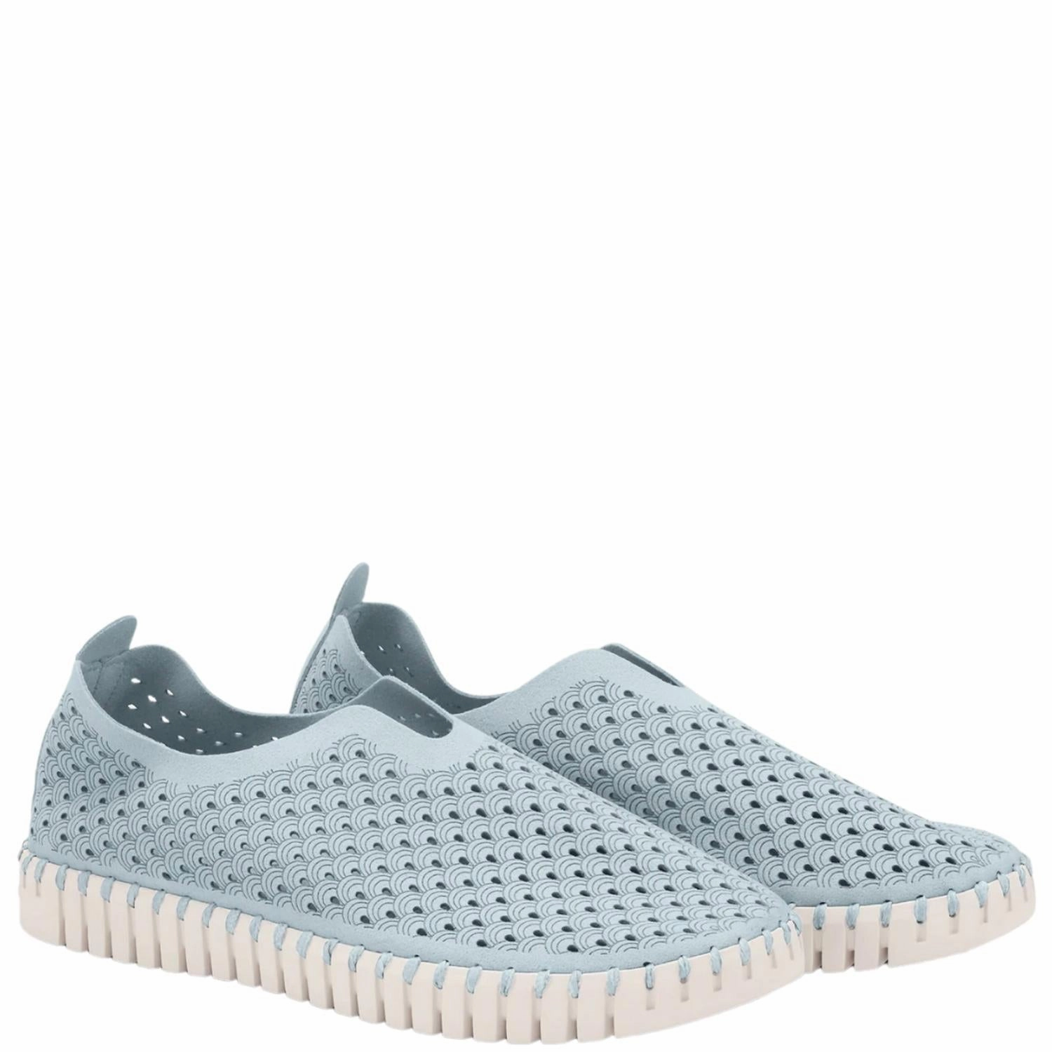 Everyday Essential Shoes Women's Tulip Casual Slip-On Shoes In Ash Blue