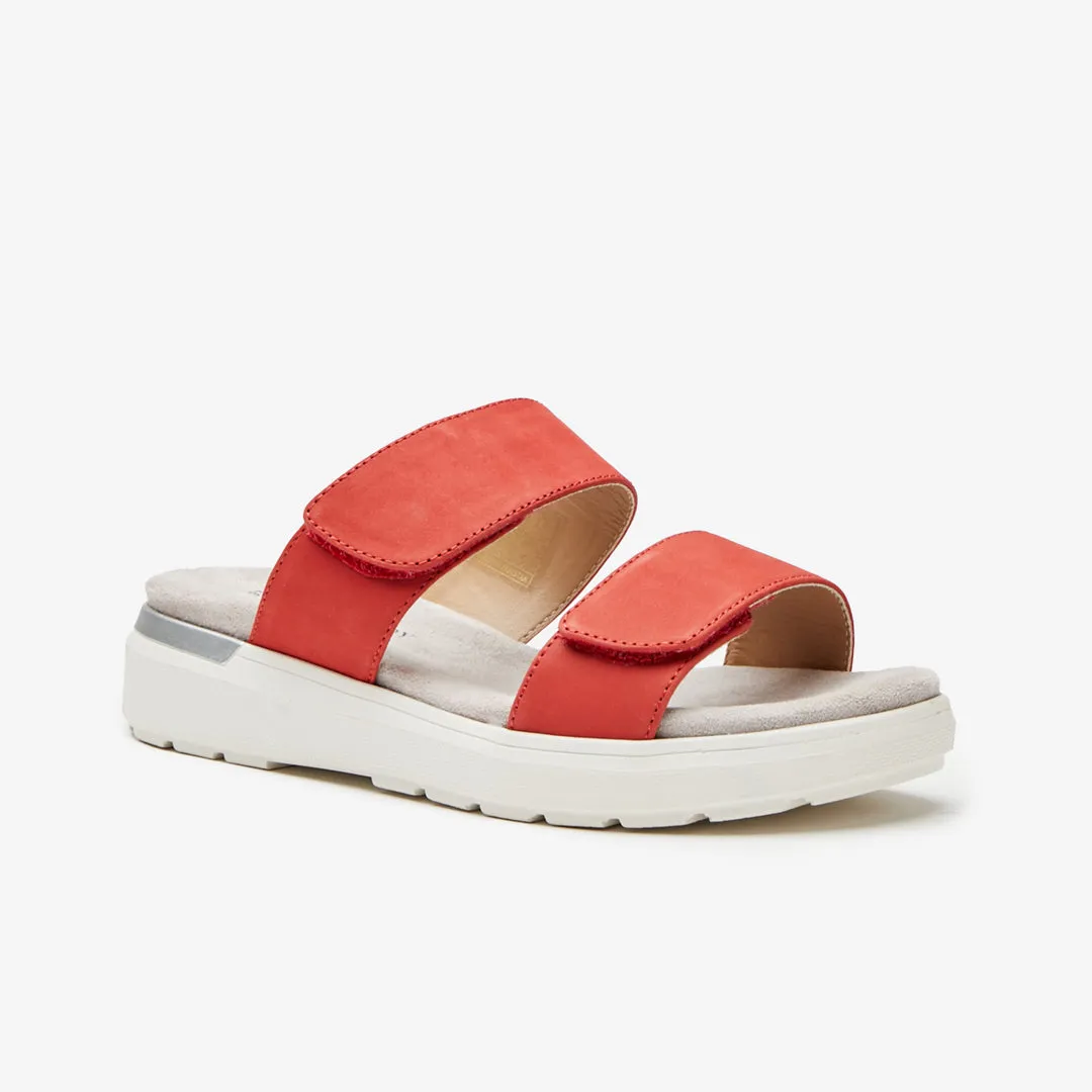 Caris Standard Fit Women's Leather Mule Clog Comfort Wear