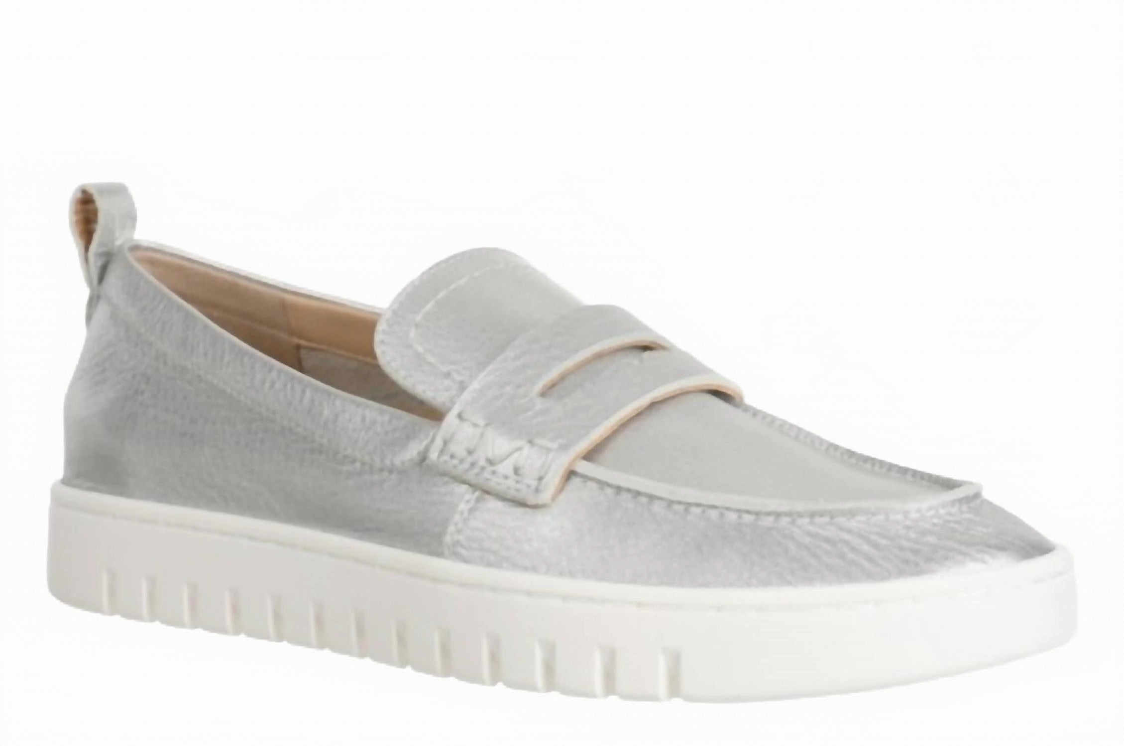 Uptown Loafer In Silver Practical Shoes