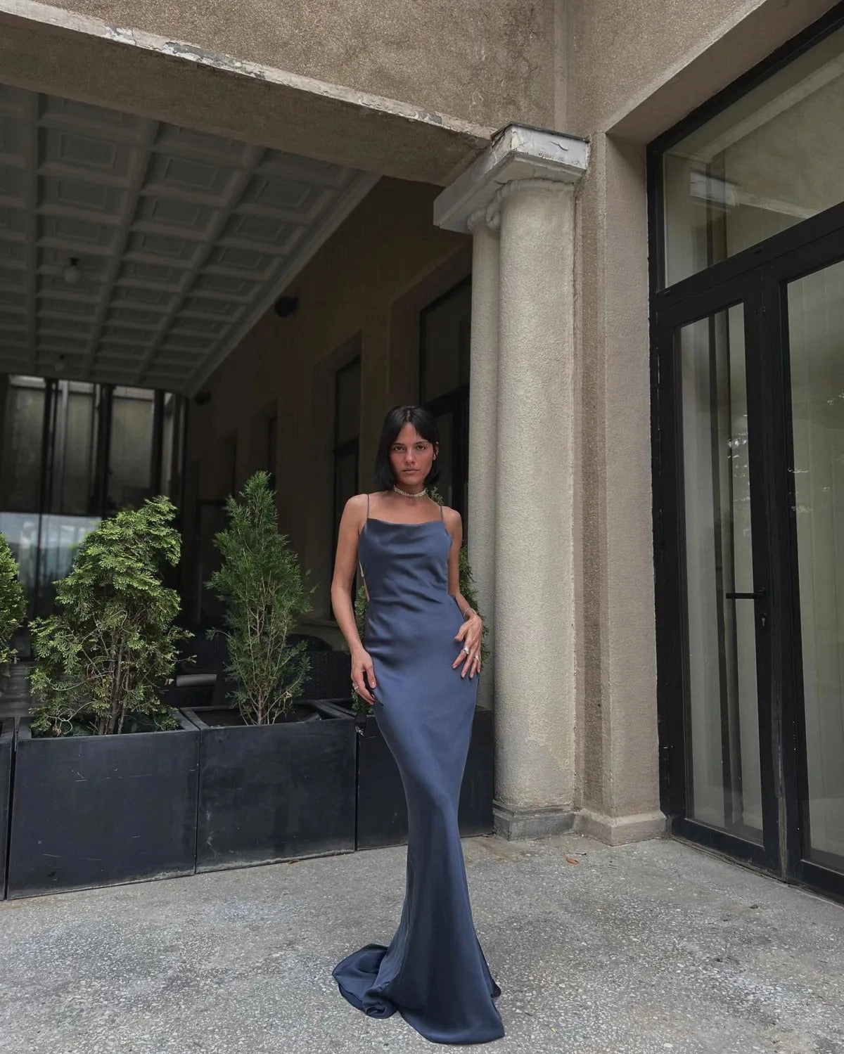 Comfy Wear Dune Dress - Slate