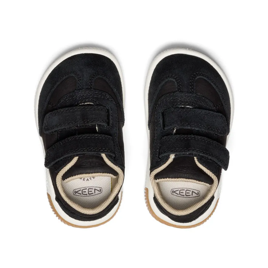 Toddlers' KNX T-Toe Sneaker  |  Black/Star White Ankle Collarbrace