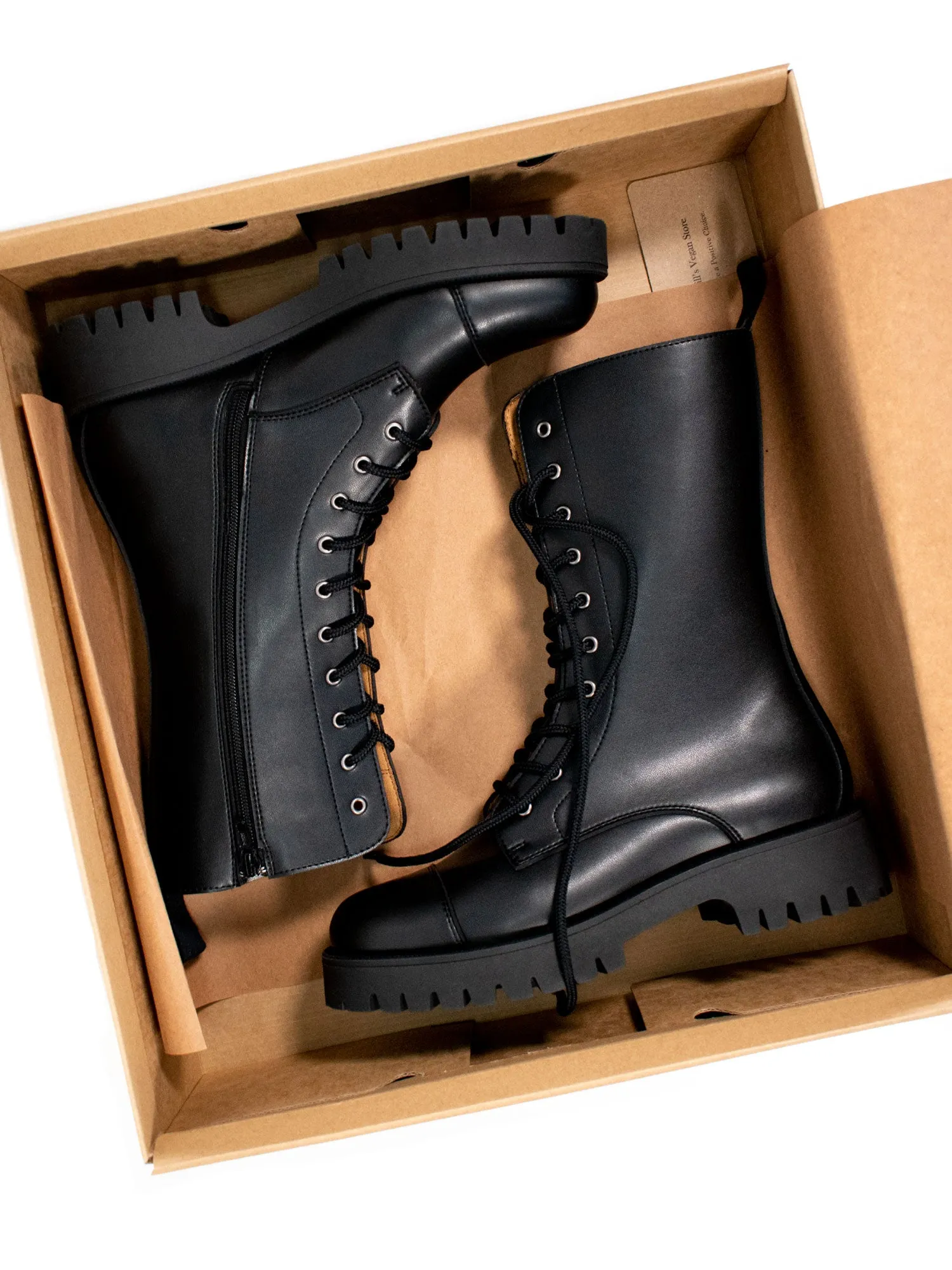 Track Sole 10 Eye Boots Anti   Fatigue