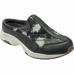 Chic Sole Metro Style Travel Time 539 Womens Leather Slip On Clogs