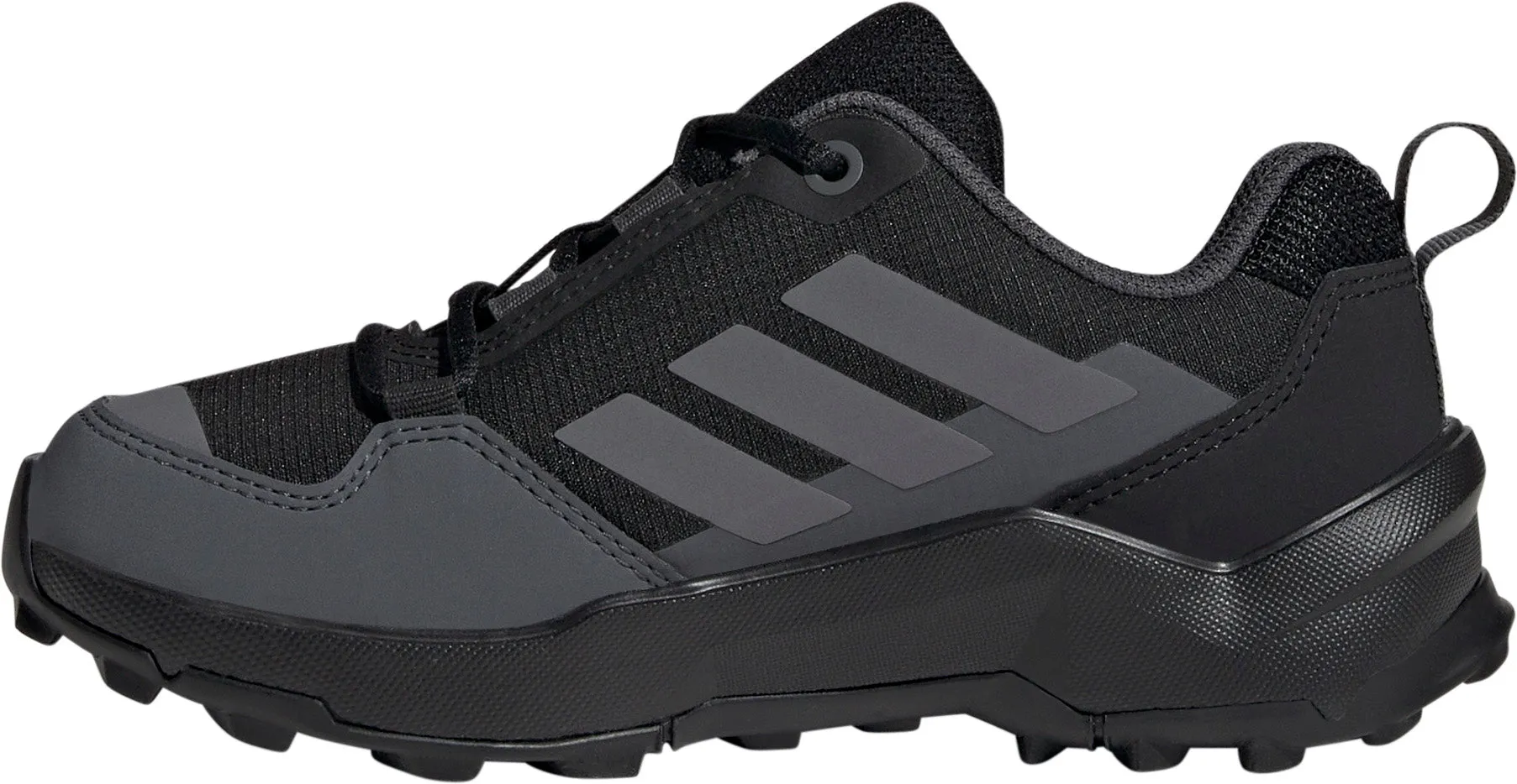 Steady Footing High Cushion adidas Terrex AX4R RAIN.RDY Junior Walking Shoes - Black