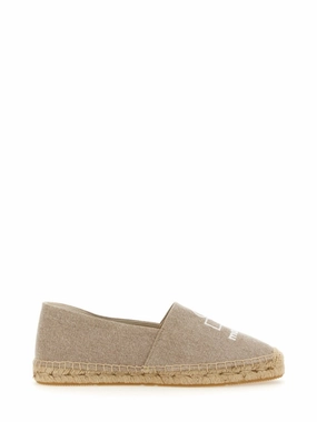 Teen Trend Classic Slip-On Espadrilles With Logo Detail