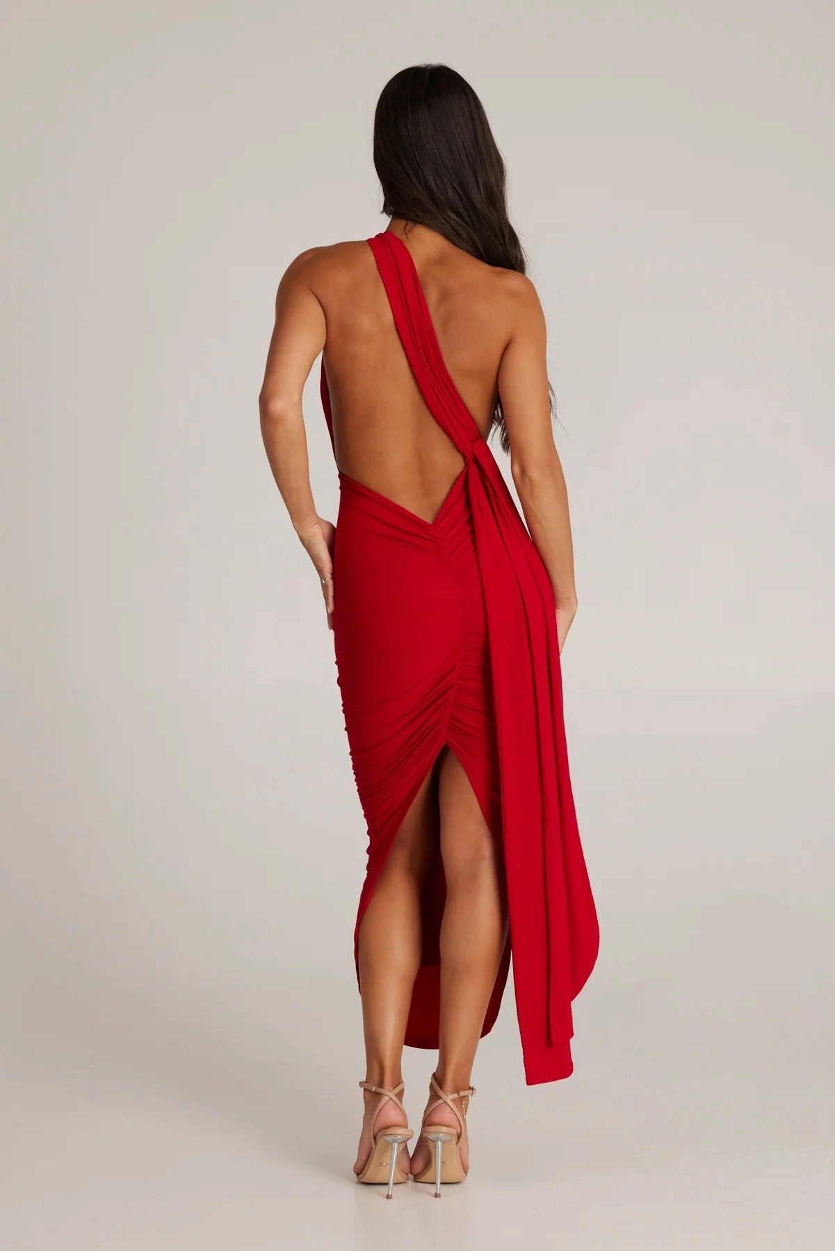 Melrose Multi-Way Dress - Red Soft Balance