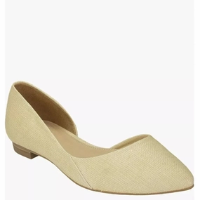 Port Glow Field Glow Marc Fisher LTD Sunny Flat Women's  Neutral Pointed Toe Slip-On JOBB1894