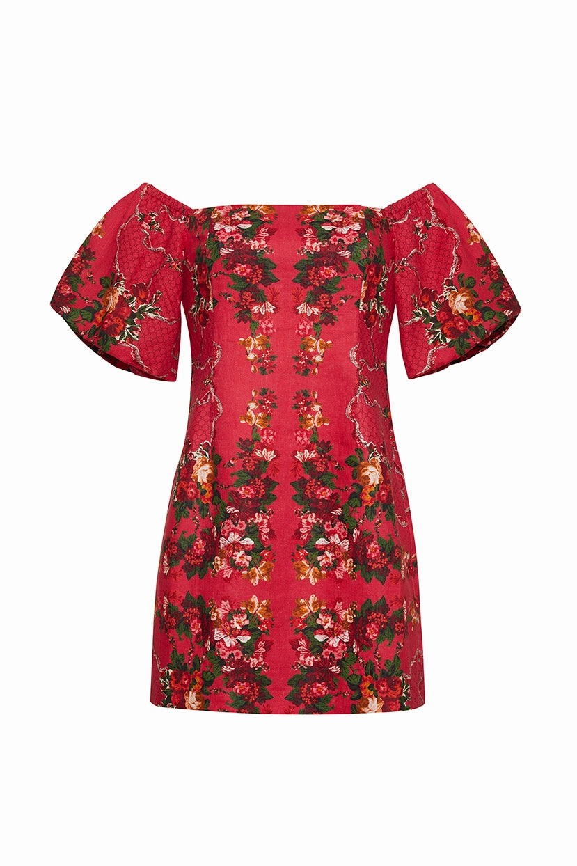 Anti-Static-Finish Tully Mini Dress