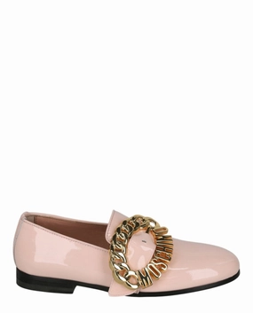 Logo Buckle Loafers Scent Glow