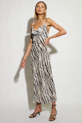 Instinct Dress - Zebra Comfy Style Summer Staple