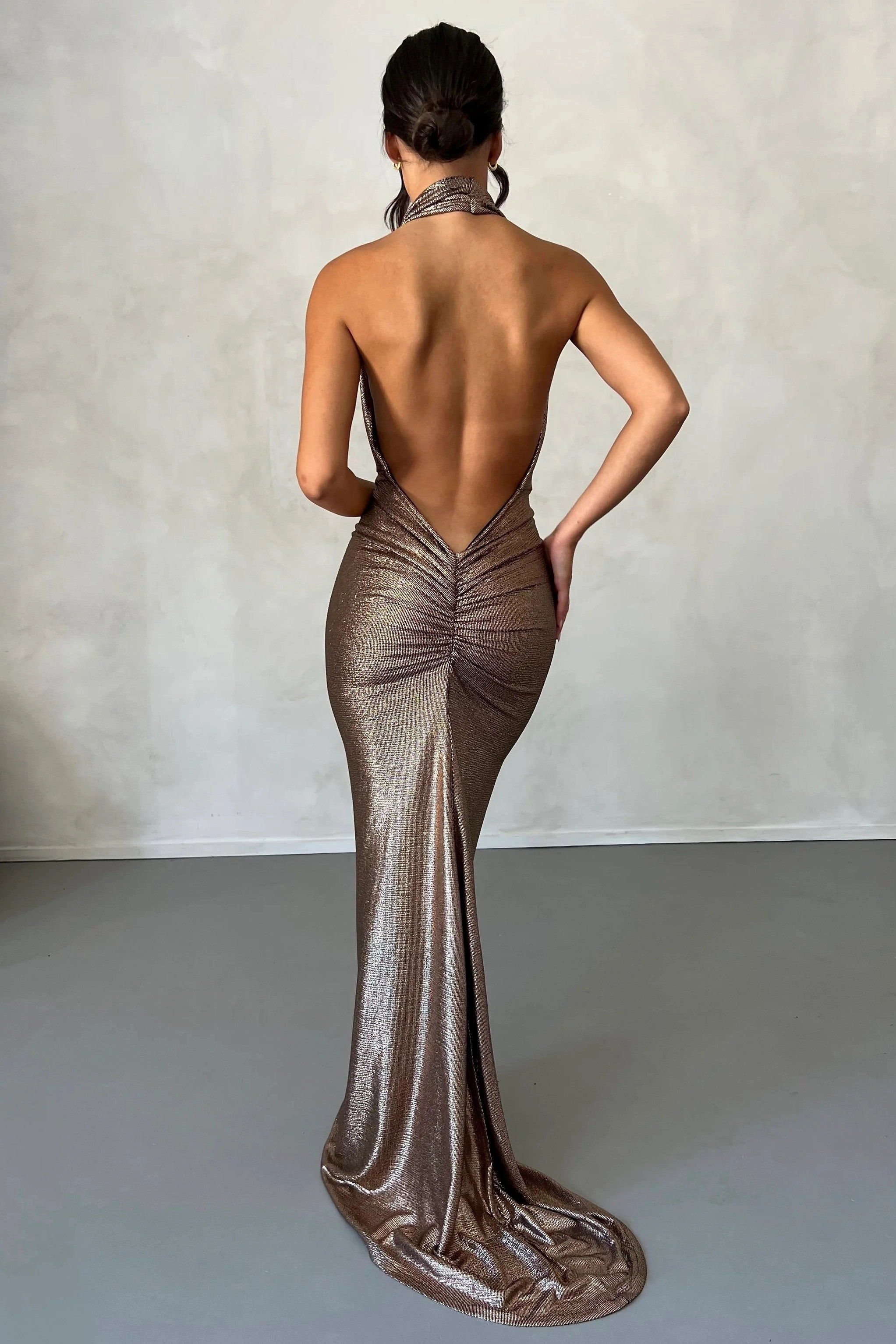 Maria Gown - Bronze Gold Perfect Look All Daywear