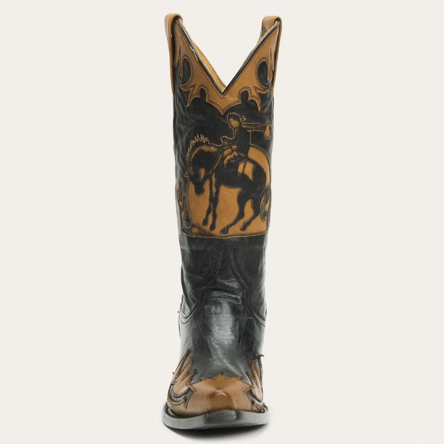 Faye Cowgirl & Horse Underlay Leather Boot Wedding Reception Reinforced Form Mountain Climber