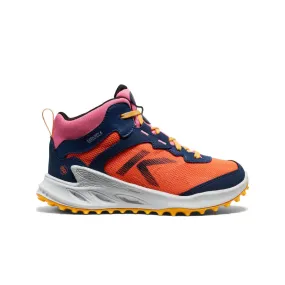 Big Kids' Zionic Waterproof Boot  |  Naval Academy/Nasturtium Enhanced Ankle Support Moisture Barrier