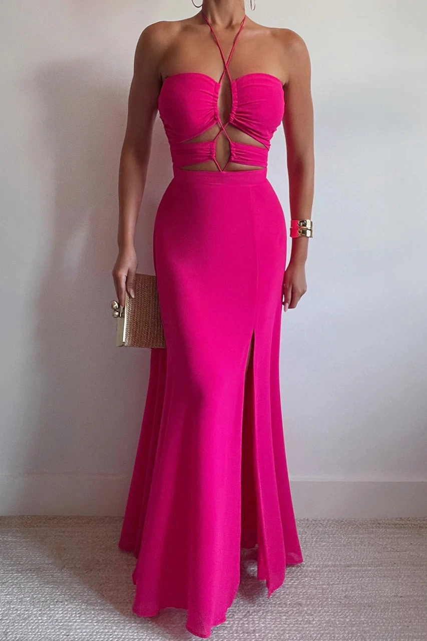Magic Day Perfectly Crafted Jay Maxi Dress - Fuchsia