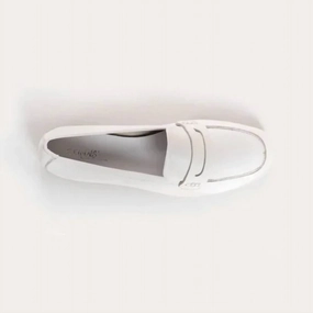 Music Mood Hema Cuir In White