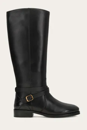 Cushioned Step Rainy Days High Traction Weather Resistant User Melissa Belted Riding Wide Calf