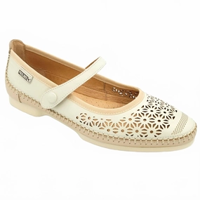 Easy Fit Shoes Side Path Women Aguilas Flat Shoes In Nata