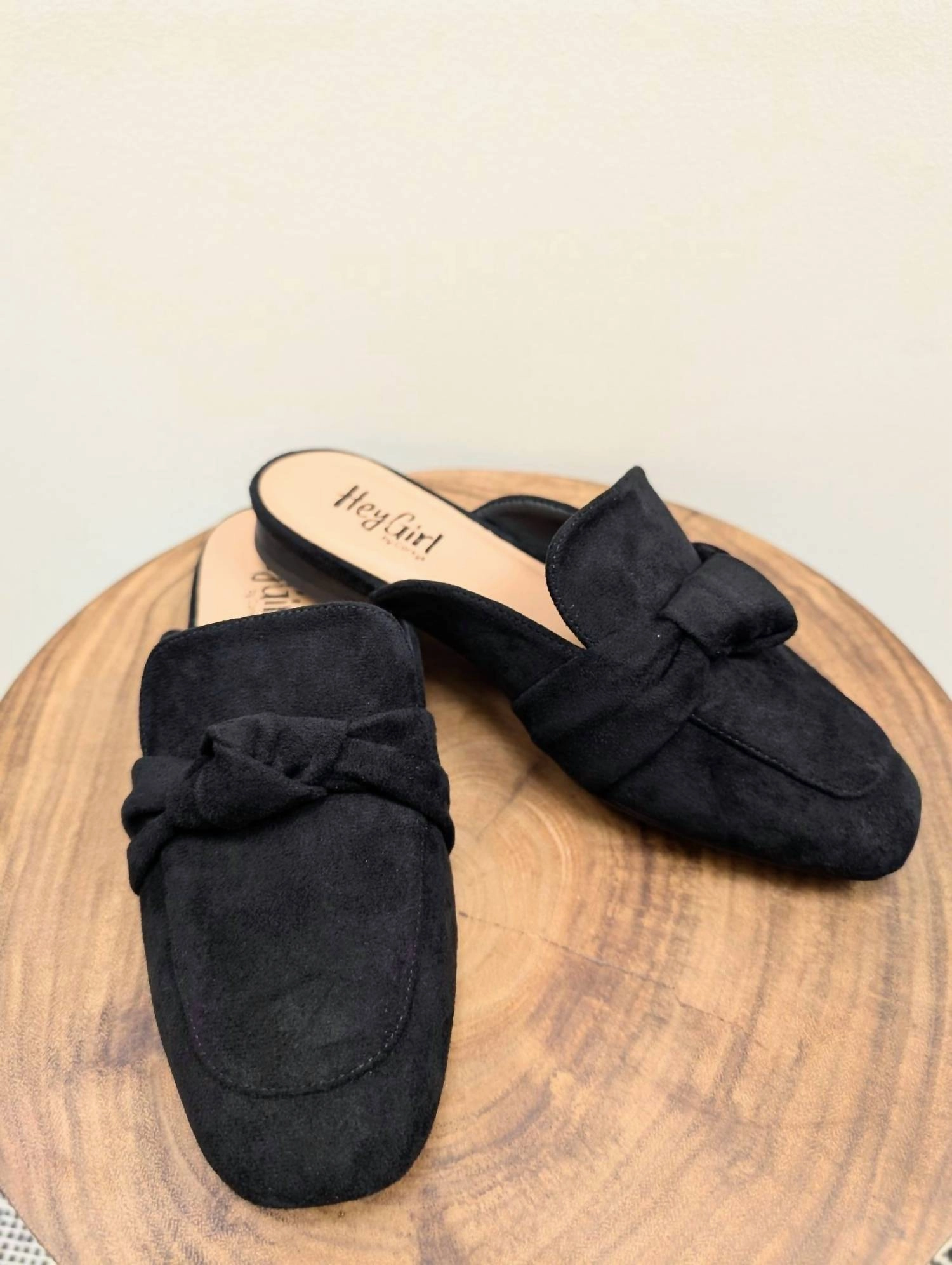 Women Clingy Flats In Black Home Style Versatile Cushioning