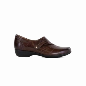 Women Franny Shoes In 230200 - Chocolate Work Shop