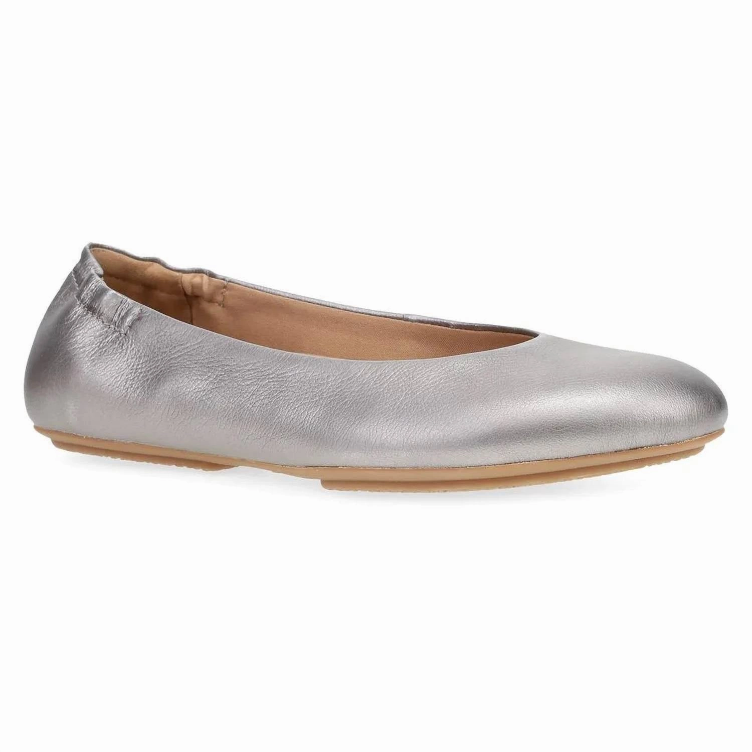 Women Mollie Shoes In Pewter Stream Path Smooth Finish