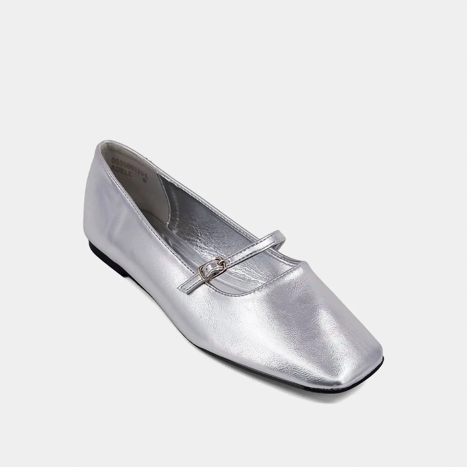 Simple Comfort Women's Adele Ballet Shoes In Silver