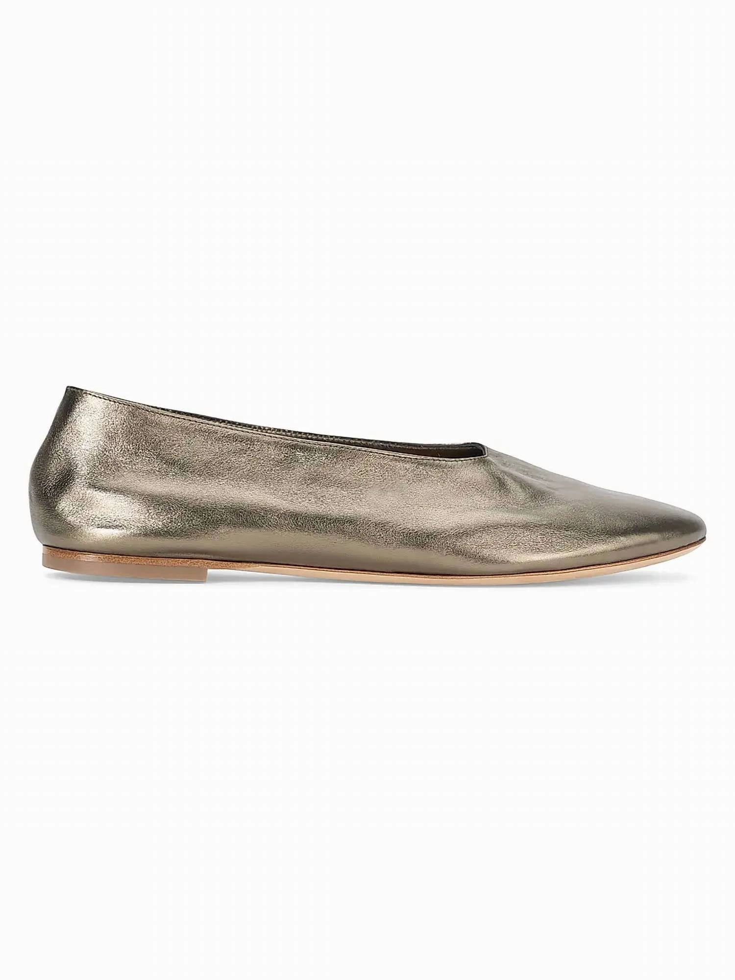 Walk Tour Women's Alba Ballet Flats In Aged Bronze