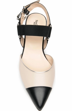 Campus Cool Women's Bicolor Cap Toe Slingback Flats In Multi