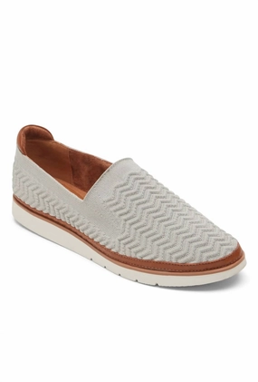 Women??S Camryn Slip-On - Wide In Taupe Relaxed Slip
