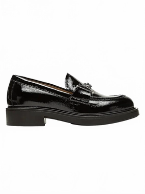 Women's Celine Loafers In Black Guest Mood