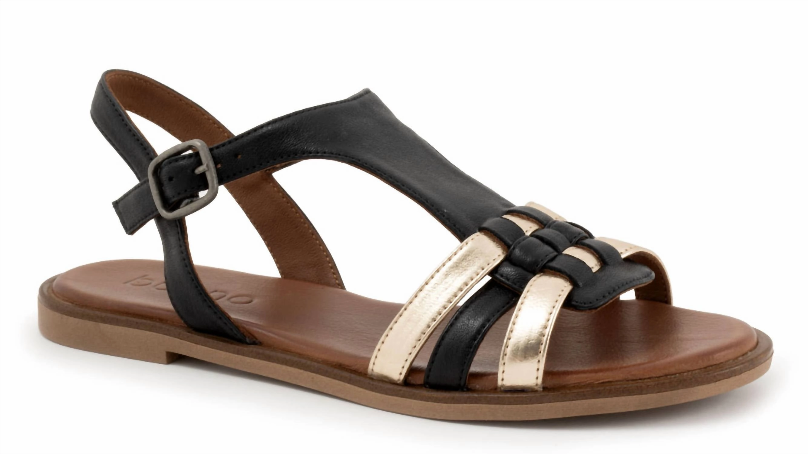 Health Glow Relaxed Shoes Women's Harlen Sandal In Black