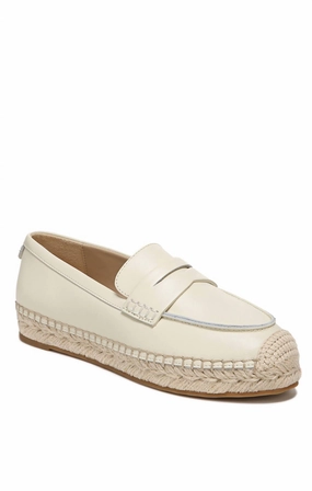Women's Kai Espadrille Loafer In Modern Ivory Outdoor Go Elasticated