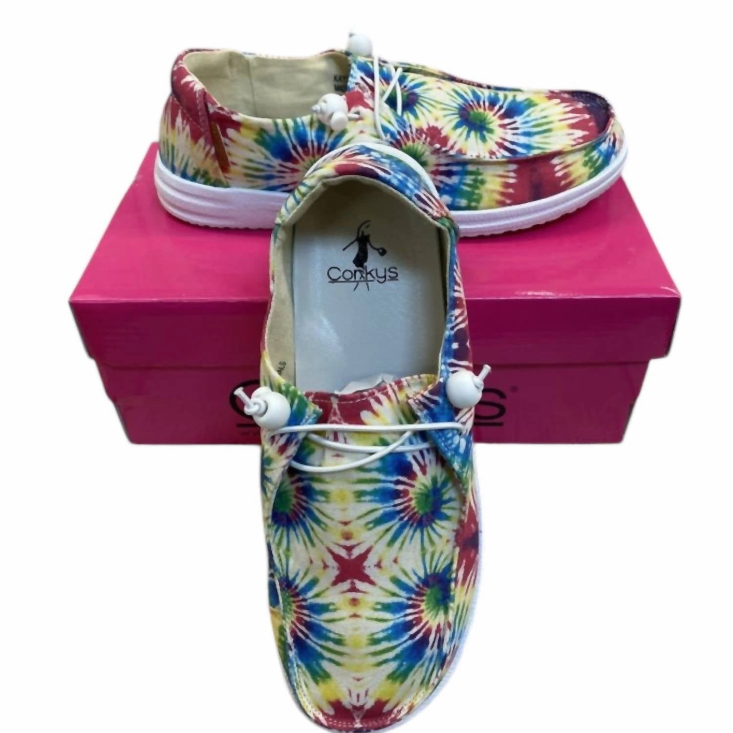 Breathable feature Women's Kayak Slip On In Tie Die
