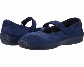 Women's L18 Shoes In Navy Suede Air Vent