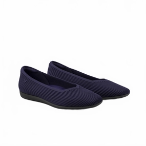 Wellness Step Women's Margot Walker Flats In Navy